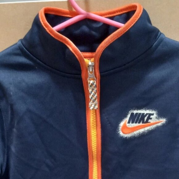 Nike Boys Zip Up Sweatshirt Size 6-7 - Picture 1 of 6